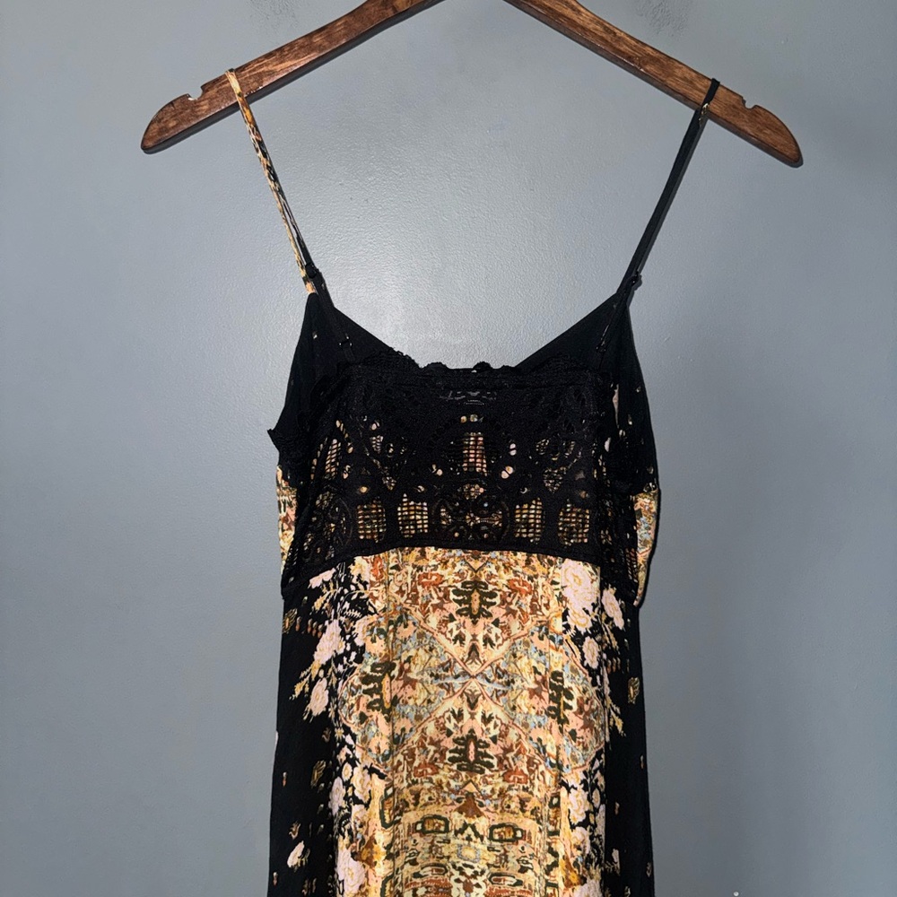 Free People Morning Song printed maxi slip dress. - Picture 8 of 10